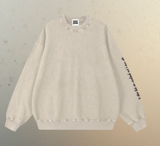 Genesis Acid Crewneck - Tan