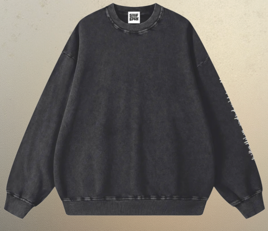 Genesis Acid Sweatshirt - Black