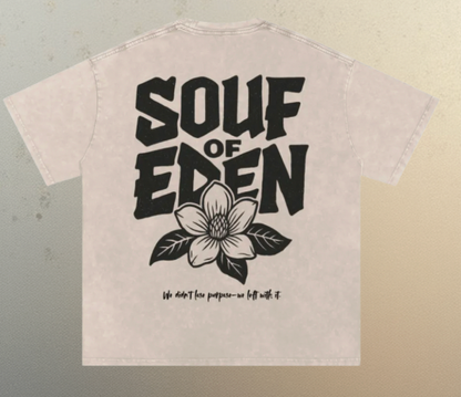 Genesis Tee – Tan Acid Wash