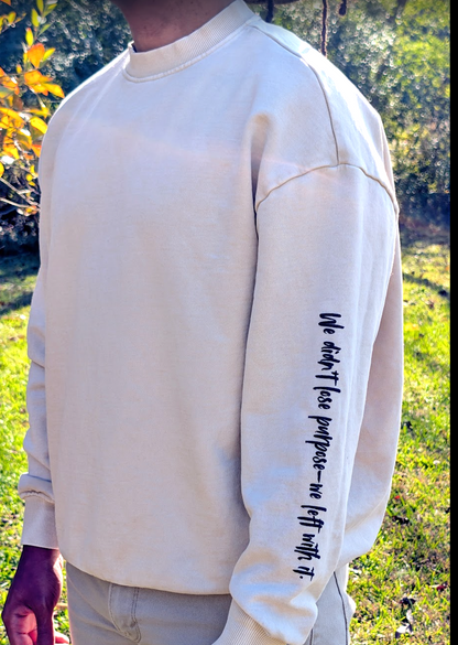 Genesis Acid Crewneck - Tan