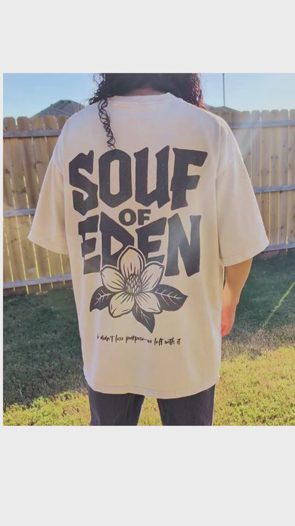 Genesis Tee – Tan Acid Wash